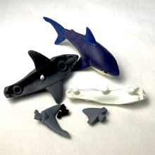 Load image into Gallery viewer, 381844 Shark Iwako Erasers-Grey-1 eraser
