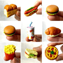 Load image into Gallery viewer, 382032 IWAKO FAST FOOD ERASERS-9 erasers
