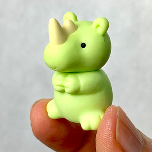 382258 IWAKO RHINO ERASER-GREEN-1 erasers