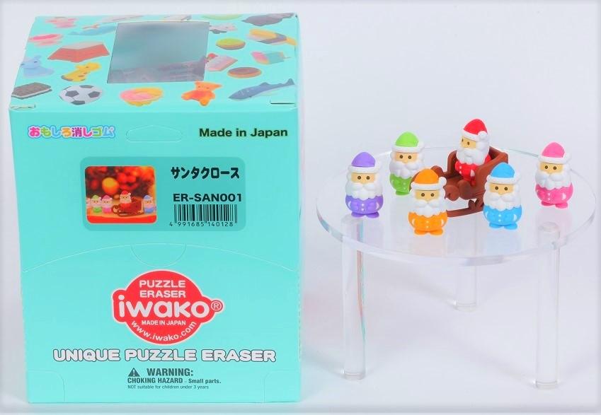 382652 IWAKO SNOWMAN ERASERS-7 erasers – IwakoUSA