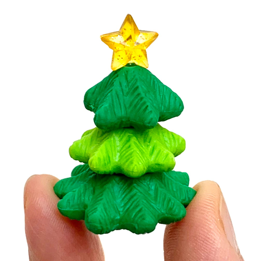 382659 IWAKO CHRISTMAS TREE ERASER-GREEN-1 ERASER – IwakoUSA