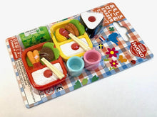 Load image into Gallery viewer, 383301 IWAKO BENTO LUNCH ERASER CARD-1 CARD
