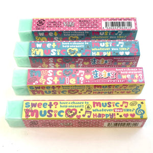 95481 QLIA STICK ERASER-MUSIC-1 eraser