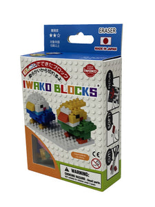 38471 Iwako BLOCKS Bird Erasers-1