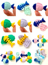 Load image into Gallery viewer, 381112 FISH ERASER-4 erasers
