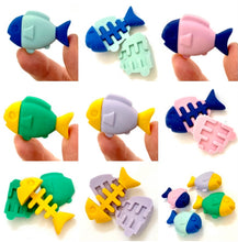Load image into Gallery viewer, 381112 FISH ERASER-4 erasers
