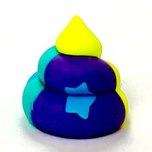Load image into Gallery viewer, 382792 RAINBOW UNCHI POOP ERASERS-6 ERASERS
