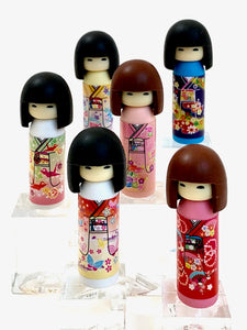 380032 Iwako Kokeshi Japanese Doll Eraser-6 Erasers