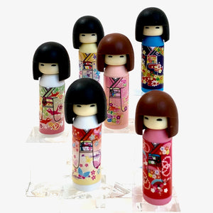 380038 Iwako Kokeshi Japanese Doll Eraser-Butterfly-1 eraser