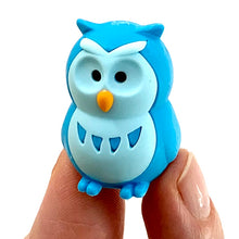 Load image into Gallery viewer, X 380062 IWAKO OWL ERASERS-6 COLORS-DISCONTINUED
