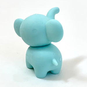 380333 IWAKO ELEPHANT ERASER-BLUE-1 eraser