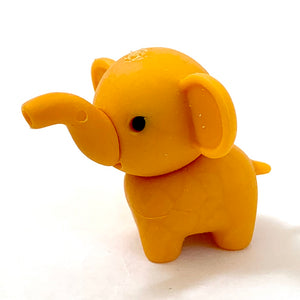 380334 IWAKO ELEPHANT ERASER-orange-1 eraser