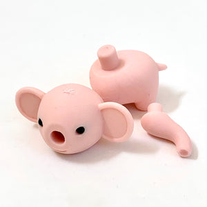 380337 IWAKO ELEPHANT ERASER-Pink-1 eraser