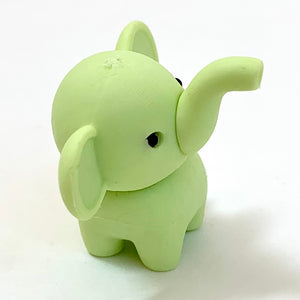 380335 IWAKO ELEPHANT ERASER-Green-1 eraser