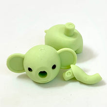 Load image into Gallery viewer, 380332 IWAKO ELEPHANT ERASERS NEW PASTEL COLORS-6 erasers
