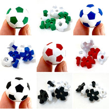 Load image into Gallery viewer, X 381875 IWAKO SOCCER BALL ERASER-BLUE-DISCONTINUED
