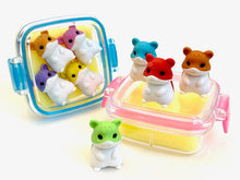 Load image into Gallery viewer, X 384301 IWAKO 4-HAMSTERS ERASER IN A BOX-DISCONTINUED
