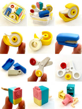 Load image into Gallery viewer, X 384331 4-IWAKO STATIONERY ERASERS IN A BOX-DISCONTINUED
