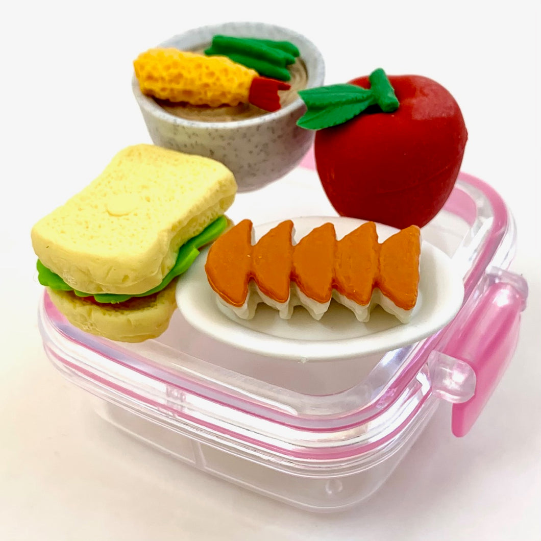 383511 IWAKO LUNCH ERASER SET-DISCONTINUED