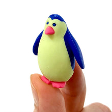 Load image into Gallery viewer, 384591 Iwako Colorz Penguin -1 box of 5 Erasers

