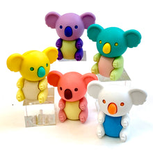 Load image into Gallery viewer, 384601 Iwako Colorz Koala -1 box of 5 Erasers
