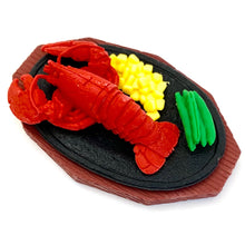 Load image into Gallery viewer, X 383643 IWAKO LOBSTER DINNER ERASER SET-DISCONTINUED
