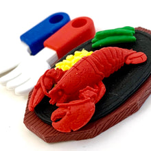 Load image into Gallery viewer, X 383643 IWAKO LOBSTER DINNER ERASER SET-DISCONTINUED
