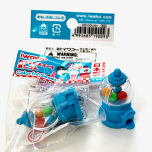 Load image into Gallery viewer, 380105 Iwako CANDY ERASER Blue Gumball Machine-1 ERASER
