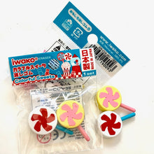 Load image into Gallery viewer, 380102 Iwako CANDY ERASER Assorted-8 ERASERS
