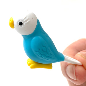 380055 Iwako Parakeet Eraser-BLUE-1 Eraser