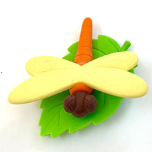 Load image into Gallery viewer, X 3821951 IWAKO DRAGONFLY ERASER-YELLOW-DISCONTINUED
