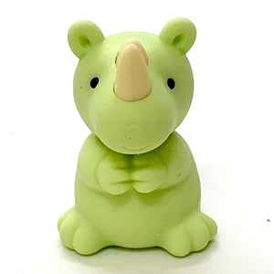 382258 IWAKO RHINO ERASER-GREEN-1 erasers