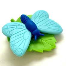 Load image into Gallery viewer, X 3821941 IWAKO BUTTERFLY ERASER-BLUE-DISCONTINUED
