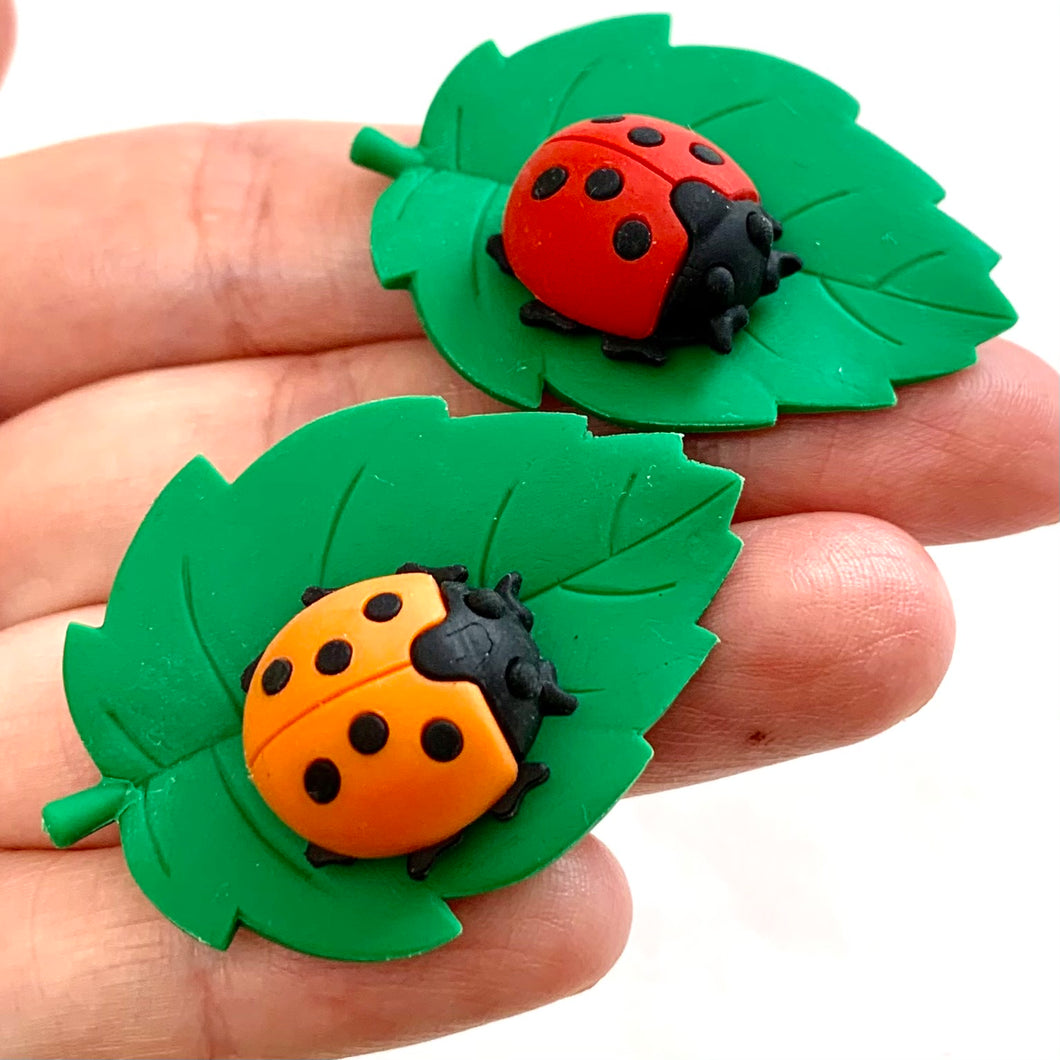 X 382193 iwako LADYBUG ERASER-DISCONTINUED