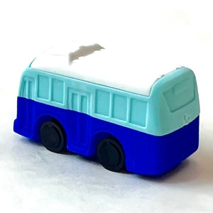 3813621 IWAKO BUS WITH BLUE ERASER - 1 ERASER