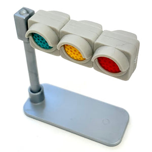 380542 IWAKO Traffic Light Eraser GRAY-1 eraser