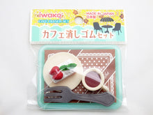 Load image into Gallery viewer, X 383631 IWAKO COFFEE SHOP ERASER TRIPLE PACK-2 bags, 6 erasers
