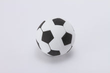 Load image into Gallery viewer, X 381876 IWAKO SOCCER BALL ERASER-BLACK-DISCONTINUED
